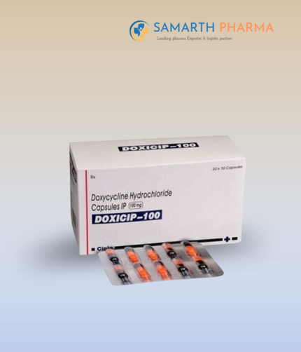 Doxicip 100 Capsule ( Doxycycline 100 mg)