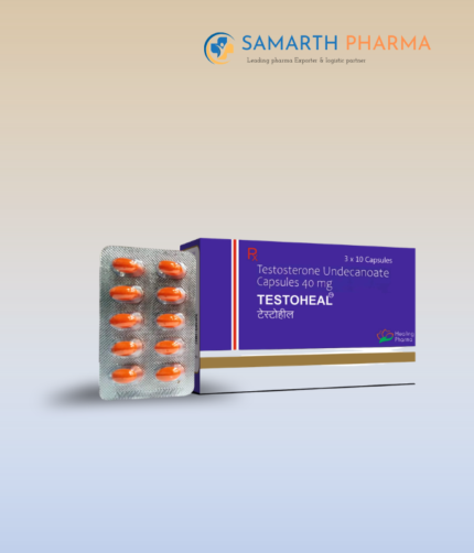 Testoheal Testosterone 40mg Capsule