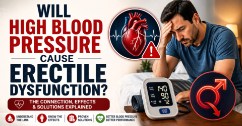 Will High Blood Pressure Cause Erectile Dysfunction?