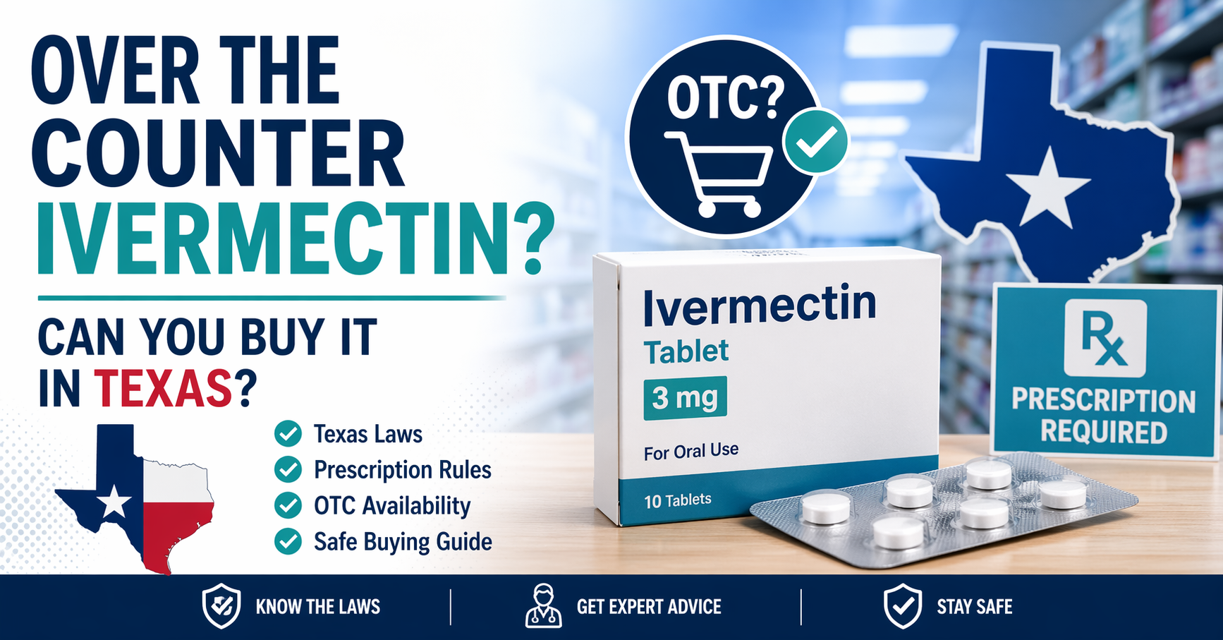 Over the Counter Ivermectin: Can You Buy It in Texas?