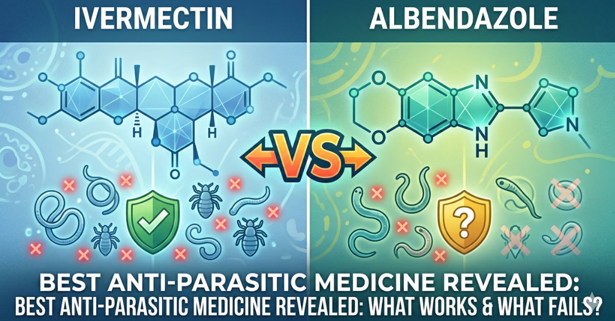 Ivermectin vs albendazole